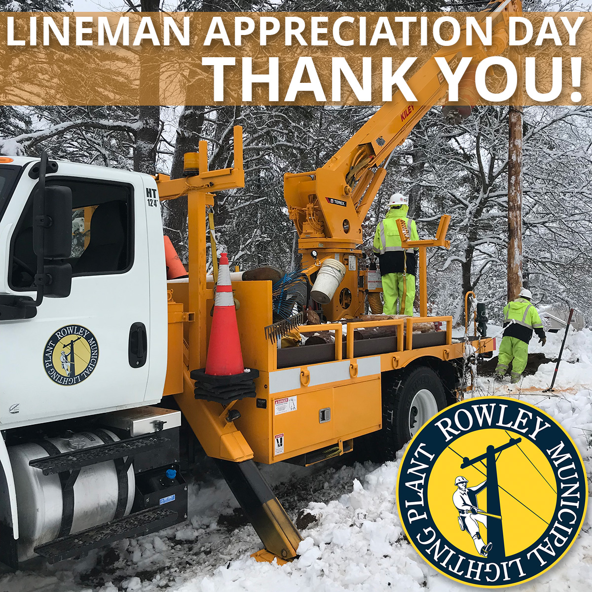National Lineman Appreciation Day 2022 graphic