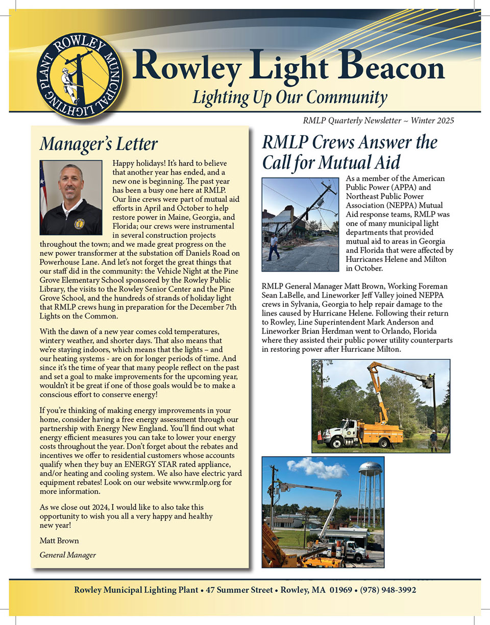 RMLP newletter cover image